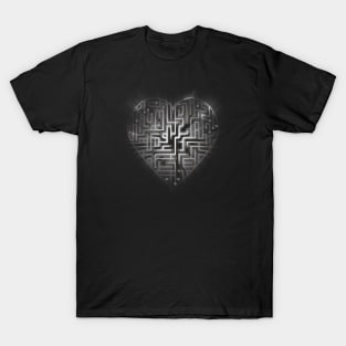 TechHeart (silver) T-Shirt